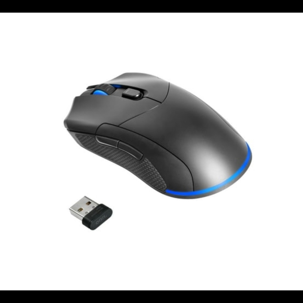 Wireless Gaming Mouse - Black and Blue